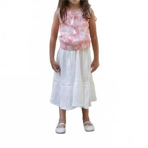 NEW POPPET & FOX sakura woven tank top in flamingo pink